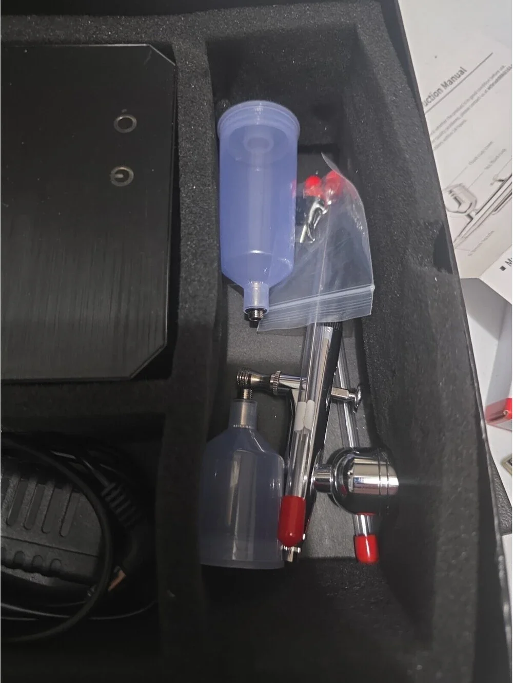 40 PSI Airbrush Kit with Compressor – Professional Air Brush Set with...